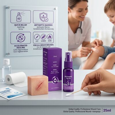 Gel Avançado para Reparo de Feridas Complexas para Adultos, Reduzindo Cicatrizes