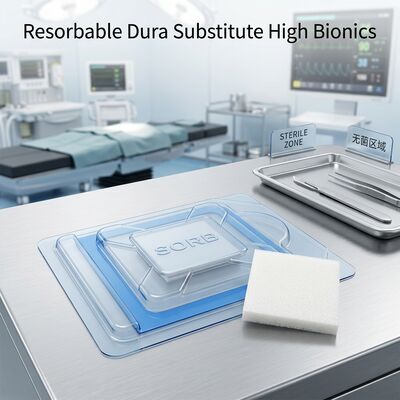 comprare Patch di Dura di Collagene Suino Sicuro Alta Compatibilità Riparazione Dura Prevenzione Fistola CSF online manufacture