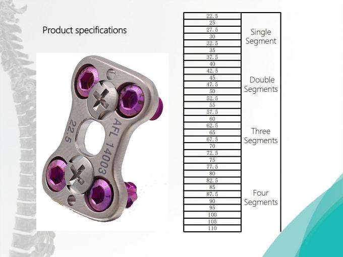 Spine Anterior Cervical Plate Titanium Cervical Plate Implant ...